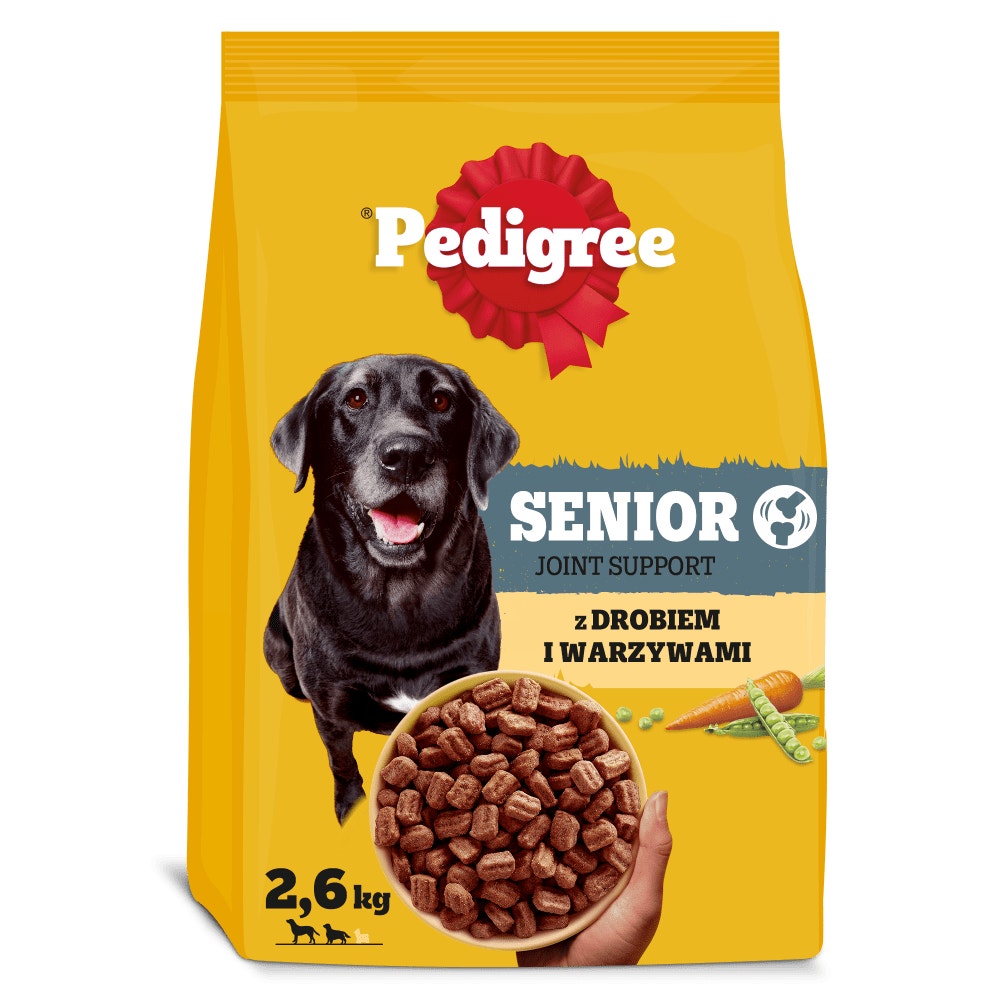 PEDIGREE® Adult Senior z Drobiem i Warzywami, 2,6 kg