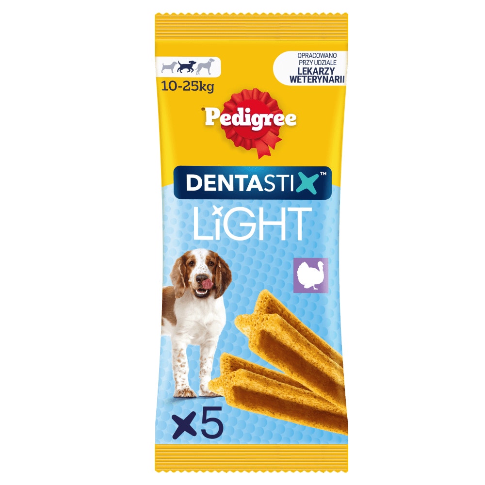 PEDIGREE® DentaStix™ Light Średnie Rasy 5 & 7 sztuk