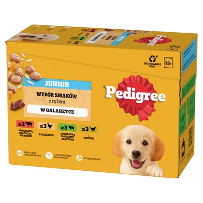 Junior Wybór Smaków z Ryżem w Galaretce